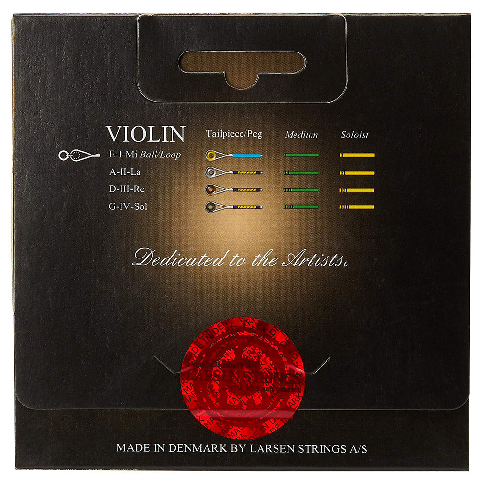 Larsen Il Cannone Violin Solo Strings, COMPETITION Set