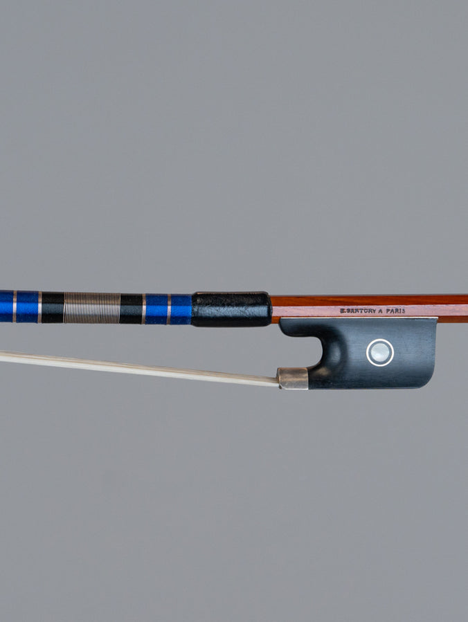 Sartory（blue）IUE Strings Antique-style Cello Bow（BO6）