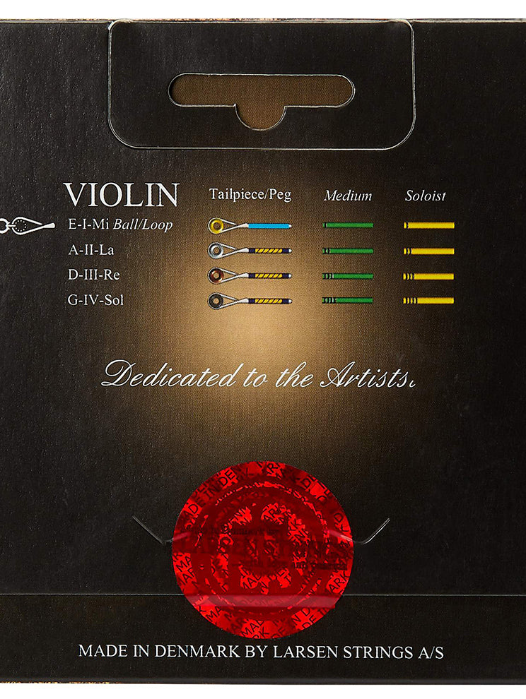 Larsen Il Cannone 小提琴独奏弦，比赛套装
